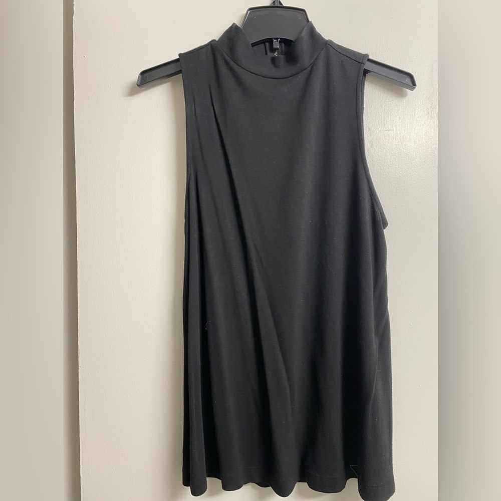 Mock turtleneck Tank, Loft, Size M